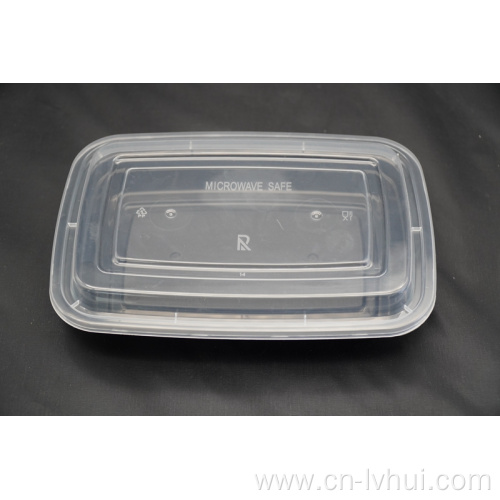 Disposable packing container 16oz with lid